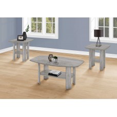 A-P0787 -3 Pcs. Set Coffee table /Industrial Grey (Online Only)