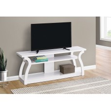 I 2665 TV STAND - 60"L / WHITE (EXCLUSIVE ONLINE SALE !)