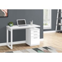 I 7690  Computer Desk-48"L/White Left Or Right Facing (Online Only)
