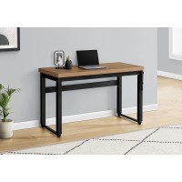 I 7677  Adjustable Height Computer Desk/Reclaimed Wood/Black Metal (Online Only)