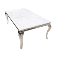 G204 COFFEE TABLE MARBLE GLASS TOP (EXCLUSIVE ONLINE SALE !)