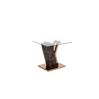 Oyster End Table gold (Online only)