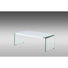 Sandra White Glossy Regular size Coffee Table (Online only)