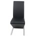 Zen Fully cushioned high quality leatherette  seat and strong chrome base plate. Dining chair (Online only)