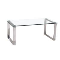 Delta Coffee Table Condo Size Silver (Online only)