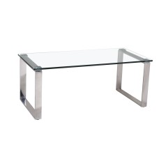 Delta Coffee Table Condo Size Silver (Online only)
