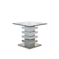Falcon End Table Silver (online only)
