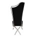 Morrocco Dining Chair Silver (Online only)