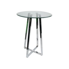 Soho Clear Glass Bar Table (Online only)