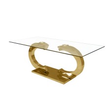 CeeCee Coffee Table Gold (Online only)