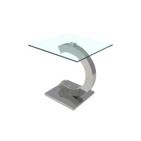 CeeCee End Table Silver (Online Only)
