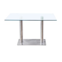 Euro  Dining Table Glass Top (Online only)