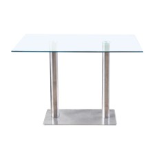 Euro Pub Glass Top Table (Online only)