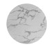 Genesis 39" Round Dining Table Glass Marble Top (Online Only)