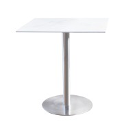 Hurricane 30" Dining Table Marble Glass (Online only)