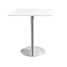Hurricane 30" Dining Table Marble Glass (Online only)