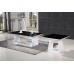 Julius Black Tempered Glass Coffee Table (Online only)