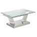 Manhattan Extendable coffee table Silver (Online only)