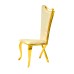 Morrocco Dining Chair Gold (Online only)