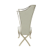 Morrocco Dining Chair Silver (Online only)