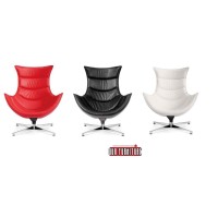 Retro Leather Longe Chair (Online Only)