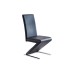 Zen Fully cushioned high quality leatherette  seat and strong chrome base plate. Dining chair (Online only)