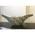 Silver Malha Decorative Bowl With Spheres (Floor Model)