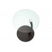 I 3001 Accent Table-Espresso Bentwood with Tempered glass (Online Only)