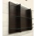 Antony Wooden wall panel with glass shelves (Floor Model)