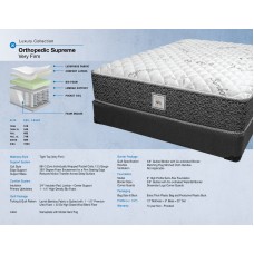 ORTHOPEDIC SUPREME MATTRESS ALL SIZES (EXCLUSIVE ONLINE SALE !)