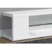 I 3535 TV STAND - 60"L / HIGH GLOSSY WHITE WITH TEMPERED GLASS (EXCLUSIVE ONLINE SALE !)
