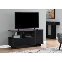 A-1082 TV Stand Black/Grey Top With Storage (Online Only)