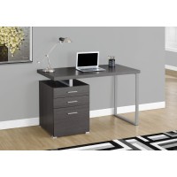 A-6247 Computer Desk-48 "L Grey L/R facing (Online only)