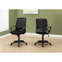 I 7224 Office Chair-Black/Black Mesh Multi Position (Online Only)
