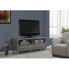 I 2517 TV STAND - 60"L / DARK TAUPE WITH 4 DRAWERS (EXCLUSIVE ONLINE SALE !)