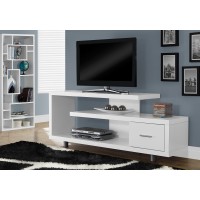 I 2573 TV Stand -60 " L/ White with 1 Drawer (Online Only)