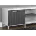 I 2591 TV Stand-60 "L/ White-Grey (Online Only)