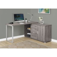 I 7285 COMPUTER DESK - 60"L / DARK TAUPE LEFT OR RIGHT FACING (EXCLUSIVE ONLINE SALE !)
